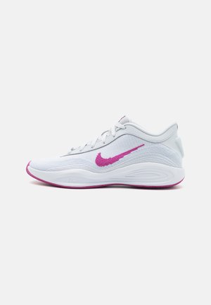 HUSTLE ACADEMY - Zapatillas de baloncesto - pure platinum/hot fuchsia/white