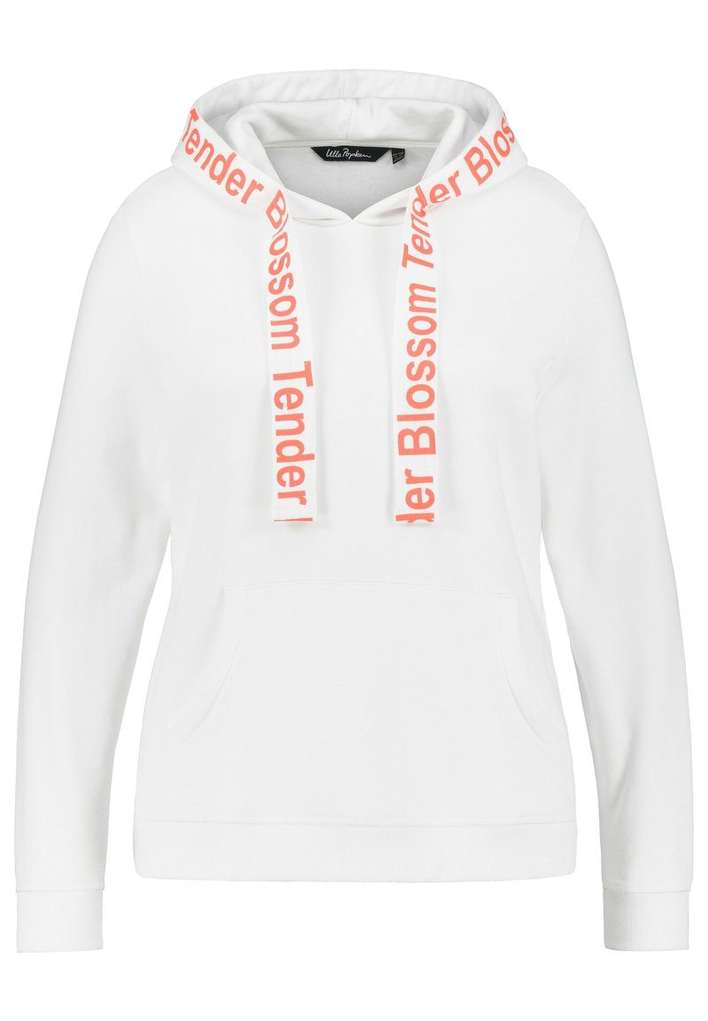 Damen Sweatshirts | Ulla Popken Kapuzenpullover offwhite/weiß - OU88441 Damen Sweatshirts | Ulla Popken Kapuzenpullover offwhite/weiß - OU88441