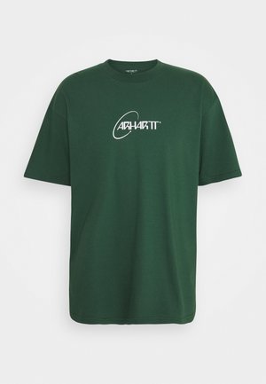 ORBIT - Camiseta estampada - treehouse / white