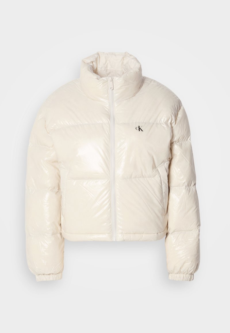 Calvin Klein Jeans Gewatteerde jas crème