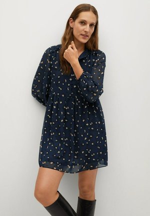 PRARIE - Shirt dress - blauw