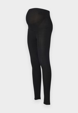 ONLY MATERNITY, OLMLAXA - Κολάν - Παντελόνια - black