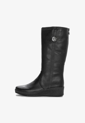 Rieker KOZAKI - Keilstiefel - black