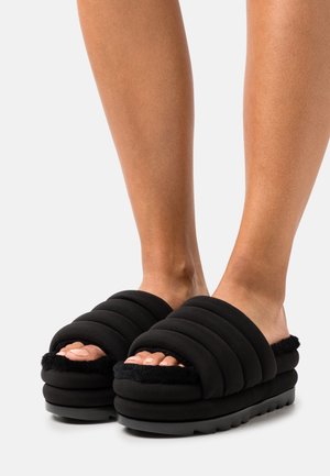 MAXI SLIDE - Chaussons - black