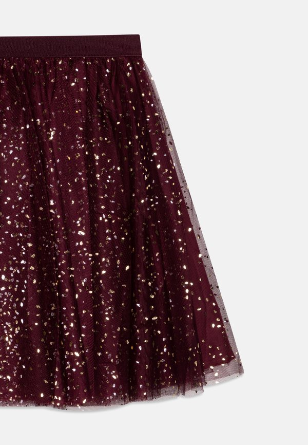 SOLO SUN SKIRT  - A-line skirt - deep mulberry3