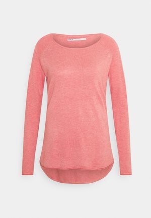 Pullover - mottled light pink