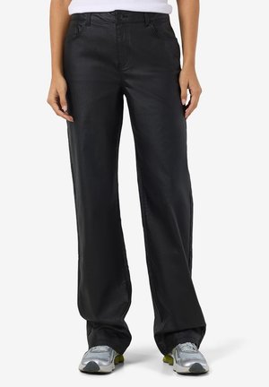 NMYOLANDA WIDE LEG BOX  - Széles szárú - black