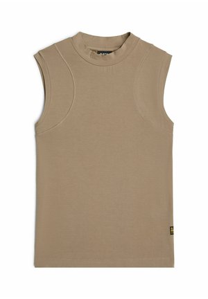 G-STAR, 2ND SKIN MOCK T-SHIRT - Débardeur - fossil