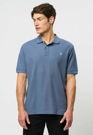 Polokošeľa - china blue