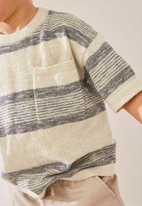 Next REGULAR FIT - T-shirts print - ecru natural