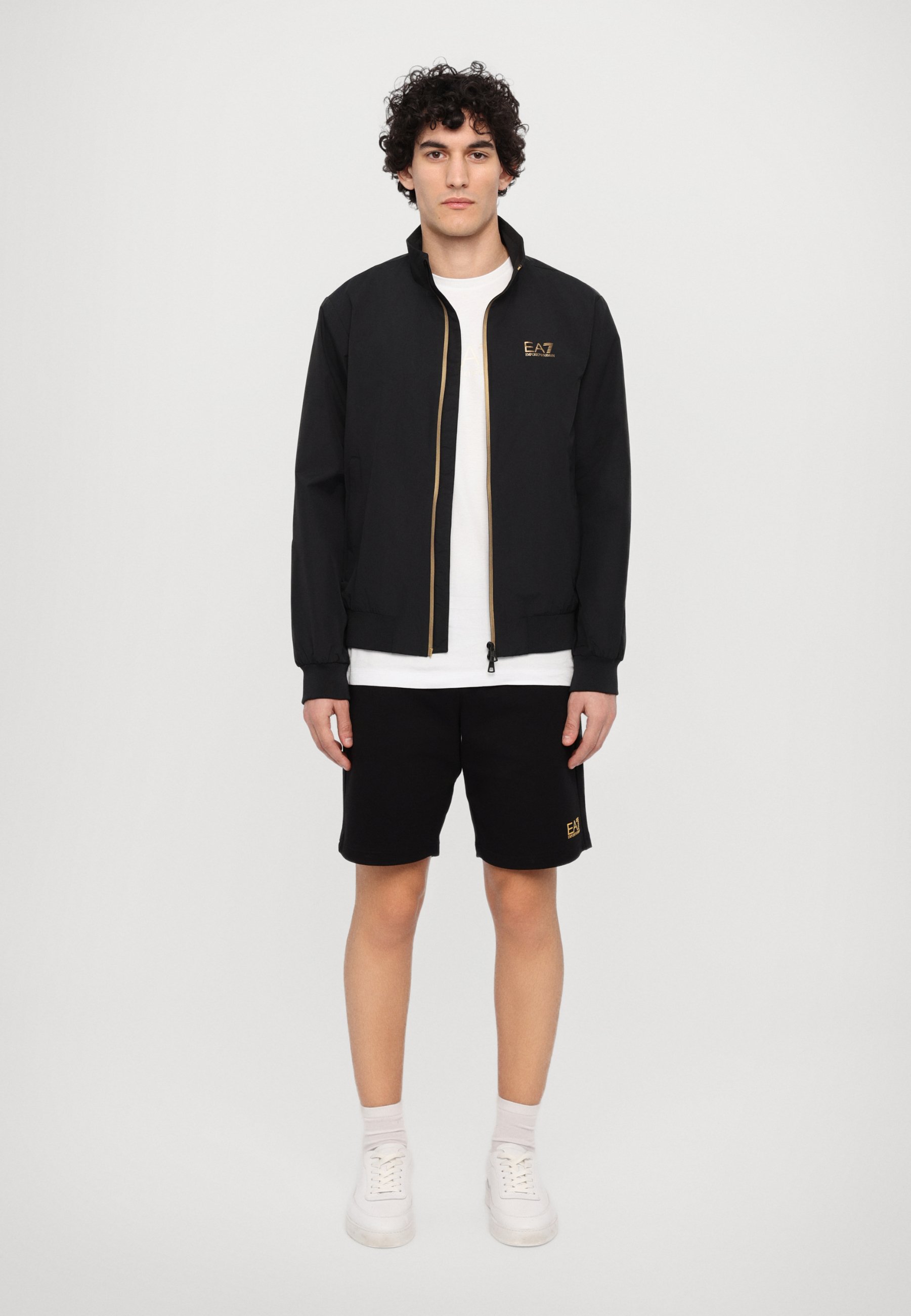 EA7 Emporio Armani TRAIN CORE UNISEX - Casaco de treino - black