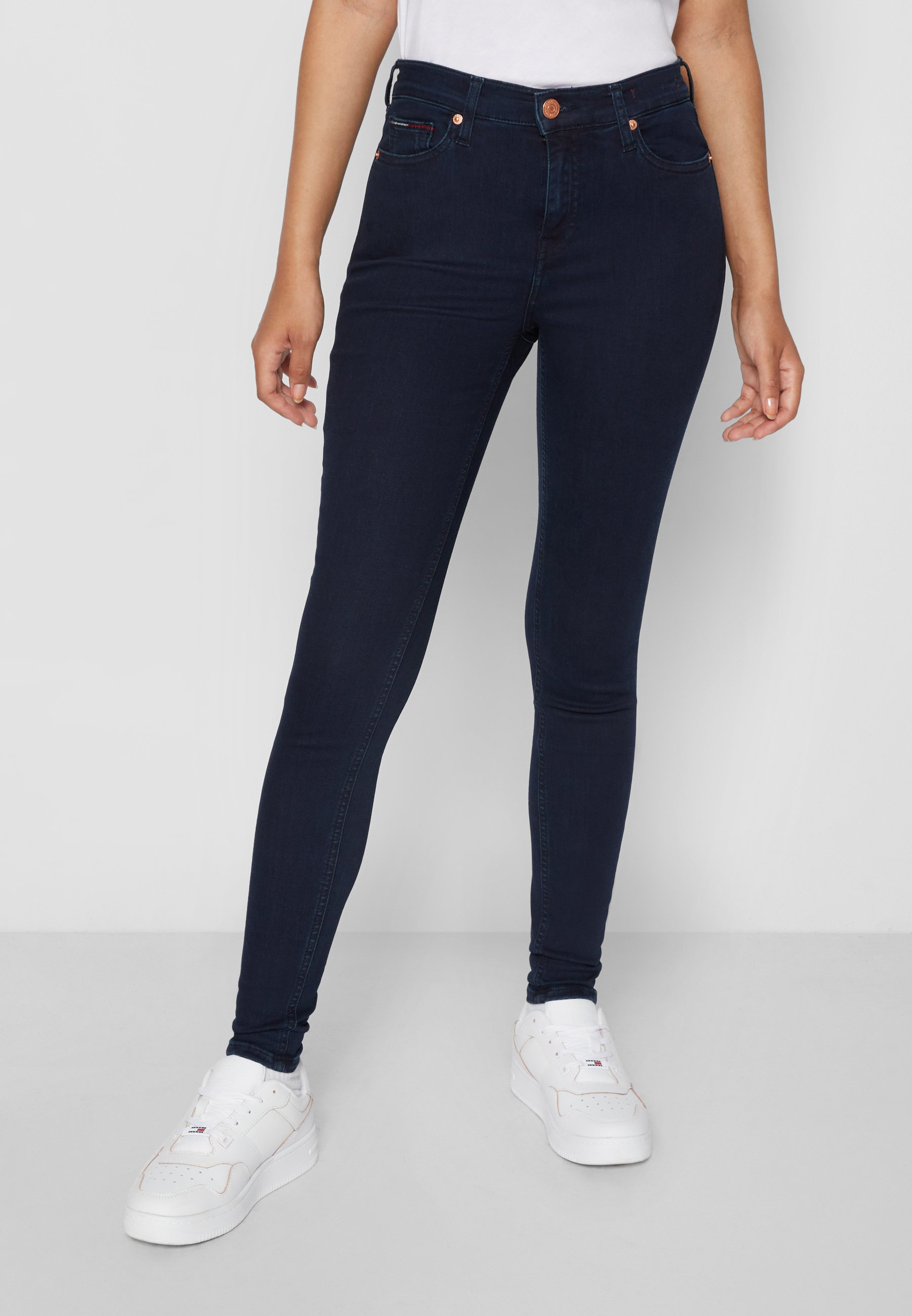 Tommy Jeans NORA SKINNY - Jeans Skinny Fit - denim/blue denim - Zalando.de