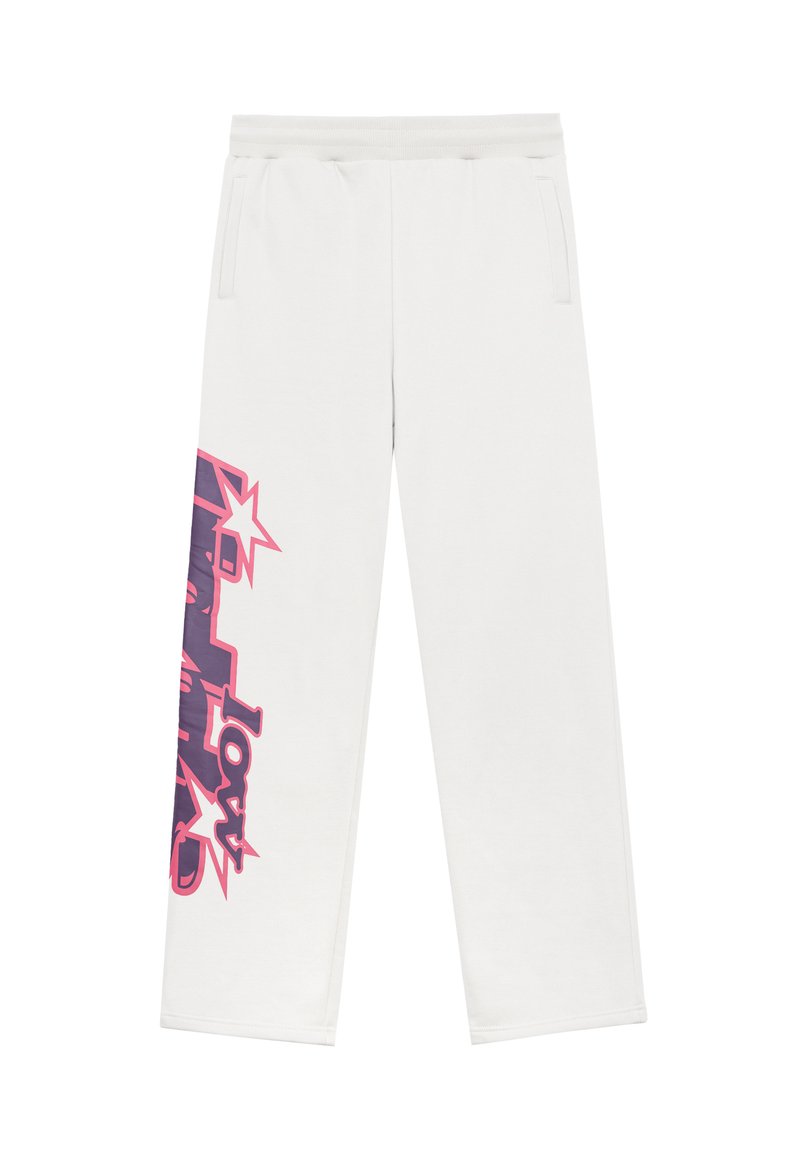 LOW LIGHTS STUDIOS® Trainingsbroek crème LOW LIGHTS STUDIOS® Trainingsbroek crème