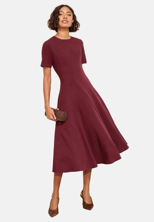 Freizeitkleid - burgandy red