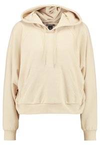 Monki Felpa con cappuccio - beige