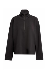 SOFT LUX QUARTER ZIP - Sweatshirt - black