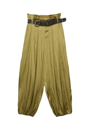 SAROUEL WITH BELT - Bukser - green