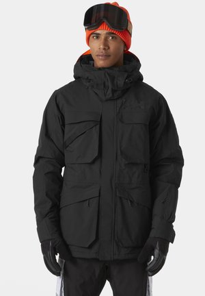 ULLR D HERITAGE LONG - Chaqueta de esquí - black