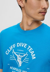 s.Oliver Triko s potiskem - azurblau