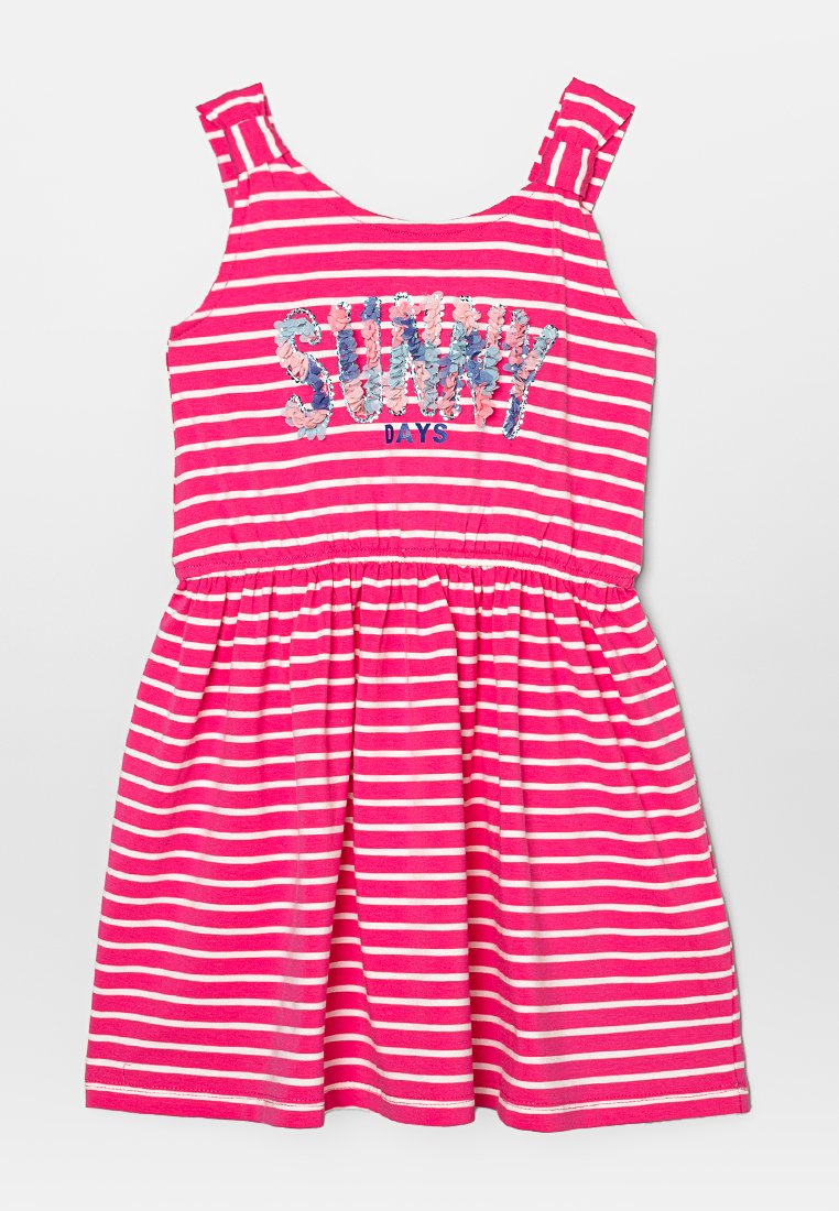 happy girls Jerseyjurk donkerroze