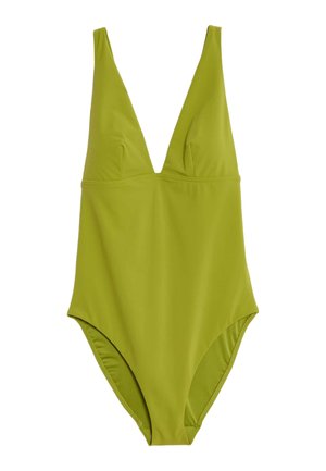 Marks & Spencer, DEEP PLUNGE - Badeanzug - antique green