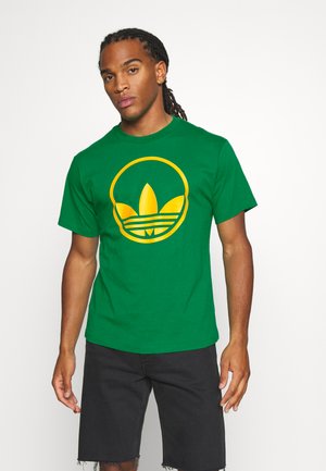 CIRCLE TREFOIL - T-shirt print - green