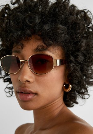 WITH TEMPLES - Sonnenbrille - brown