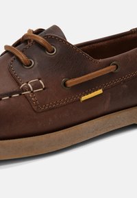 camel active SWEEP LOW LACE SHOES - Boat shoes - brown
