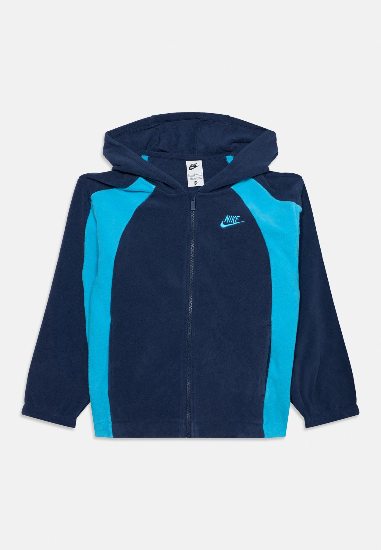 Nike CLUB WINTER UNISEX - Zip-up sweatshirt - midnight navy/current blue
