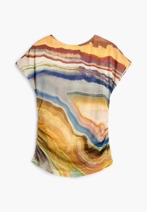 Desigual, Camiseta estampada - blue