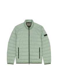 STAND-UP COLLAR ZIP POCK ELASTIC BINDING SLEEVE BADGE - Χειμωνιάτικο μπουφάν - luscious moss