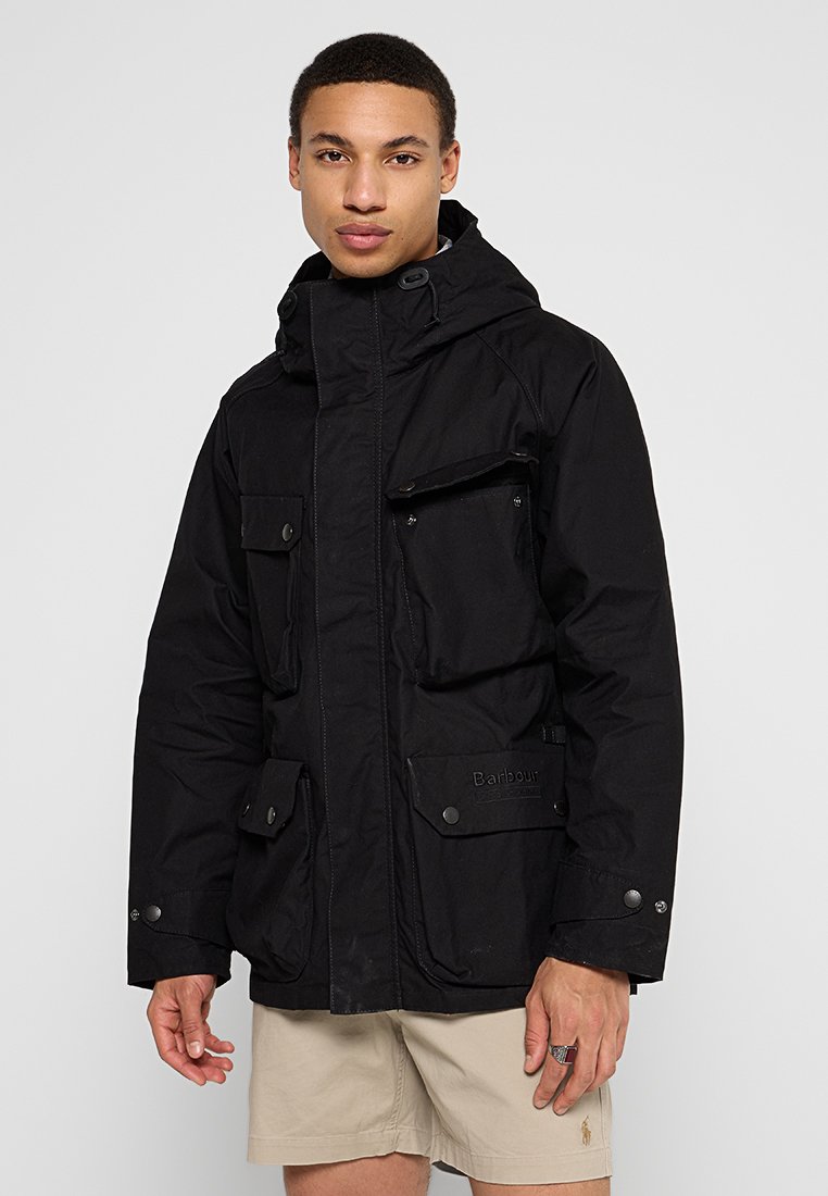 Barbour Lichte jas zwart Barbour Lichte jas zwart