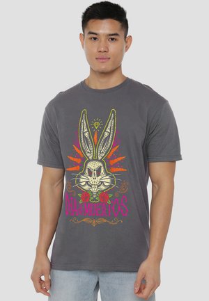 Cotton Soul, LOONEY TUNES DIA DE LOS MUERTOS CREEPY BUGS BUNNY HALLOWEEN - T-Shirt print - anthracite
