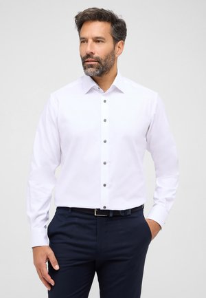 Eterna STRUKTURHEMD - MODERN FIT - Businesshemd - weiß