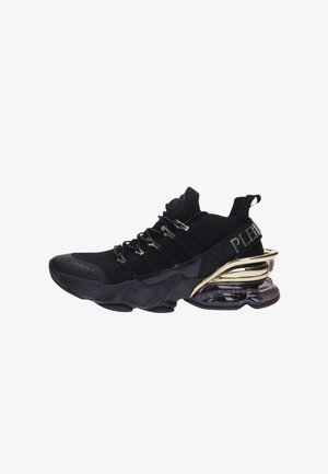 Plein Sport, SNEAKERS TIGER ATTACK - Matalavartiset tennarit - nero e/gold