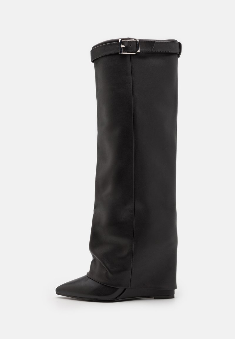 Steve Madden CORENNE - Laarzen met hoge hak - black/zwart - Zalando.nl