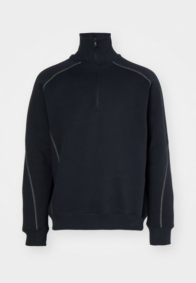 J.LINDEBERG CANTER QUARTER ZIP - Felpa - black