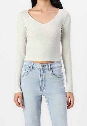 T-shirt à manches longues - grey