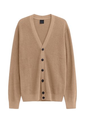 Strickjacke - beige