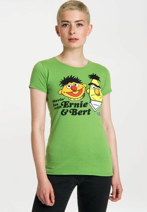 SESAMSTRASSE  ERNIE  BERT - Print T-shirt - grün