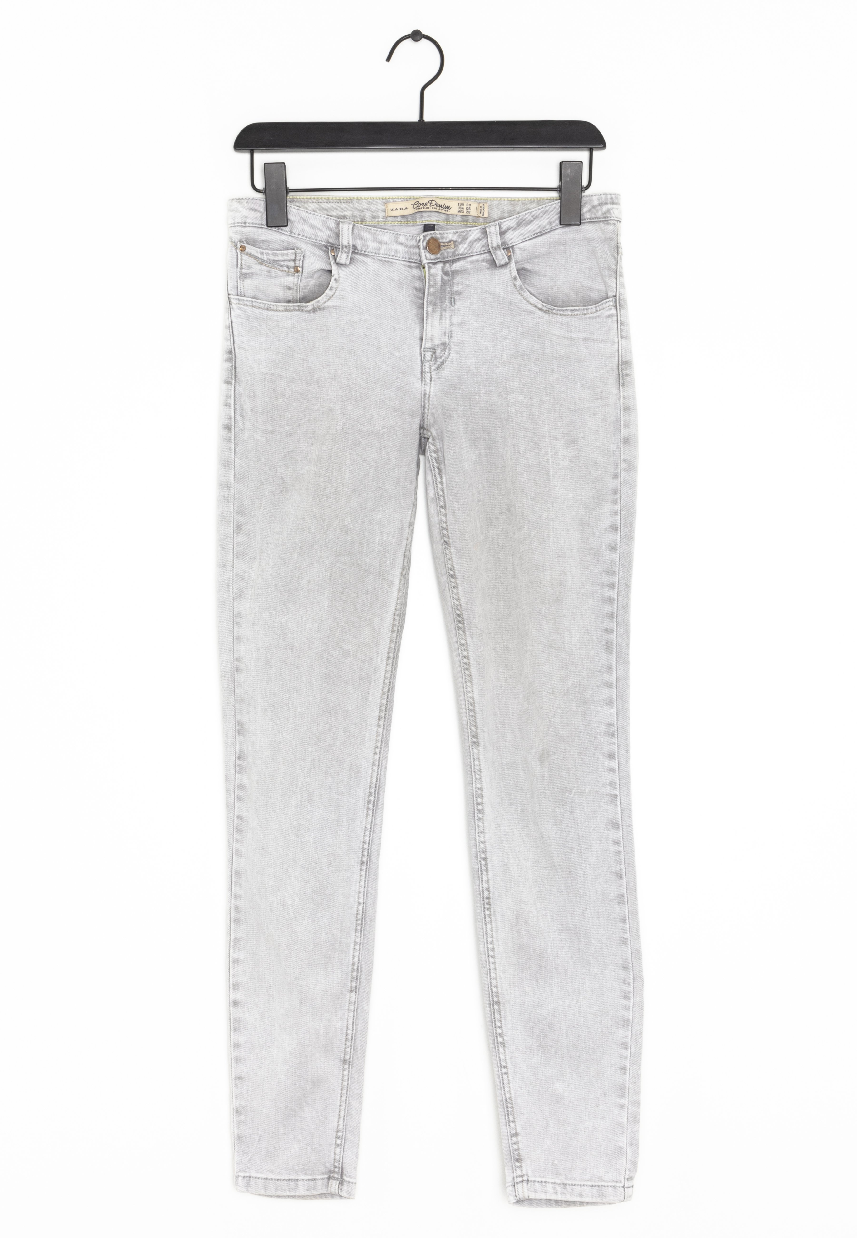 Zara Jeans Skinny Fit - grey/light grey 