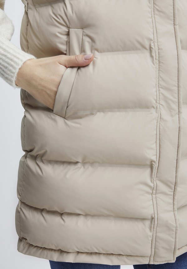 FRBAFAB - Waistcoat - oxford tan3