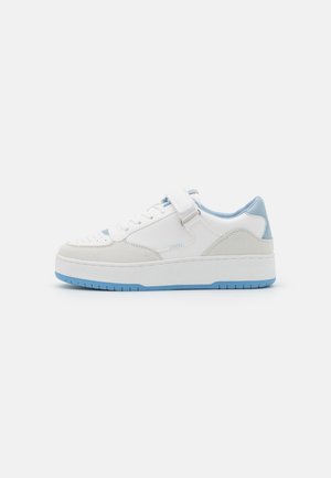 Sneakers laag - white/light blue
