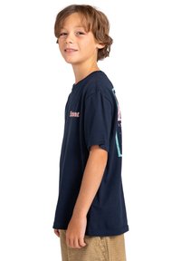 Element BLOCK  ECN - T-shirt print - eclipse navy