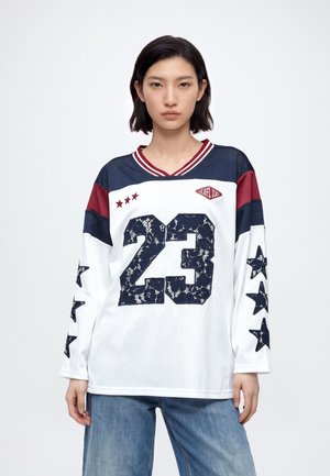 Colourful Rebel, TAYLA LONGSLEEVE FOOTBALL SHIRT - T-shirt à manches longues - multicolor