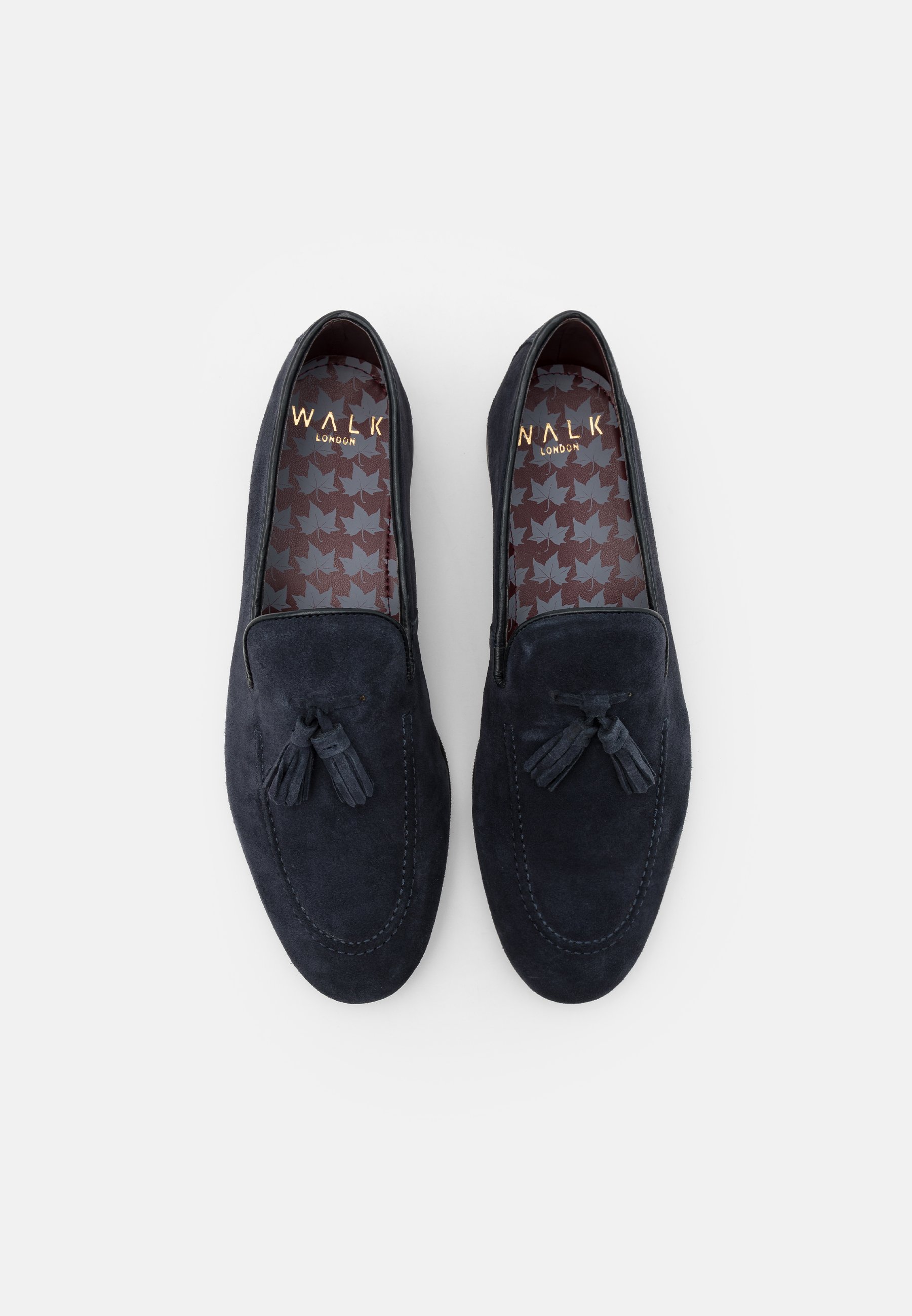 Walk London TERRY TASSEL LOAFER Pensko blue grey Walk London TERRY TASSEL LOAFER Pensko blue grey