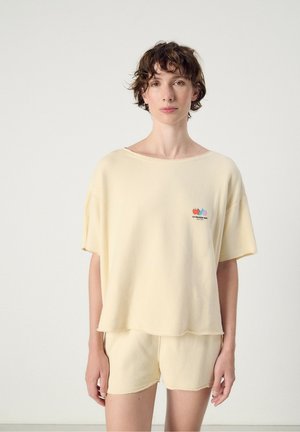American Vintage, AMERICAN VINTAGE SHIRT - Basic T-shirt - ecru