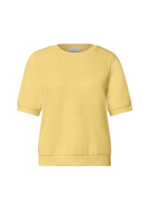 Street One Studio, BASIC T-SHIRT MIT KURZARM UND RUNDHALS - T-shirt basique - snap yellow