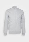 UNISEX - Zip-up sweatshirt - argent chine