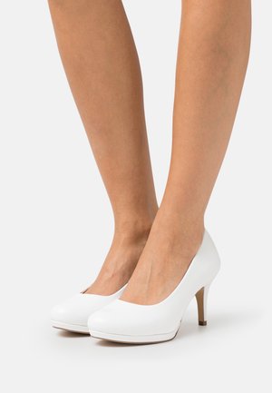 Tamaris High Heel Pumps - white matt